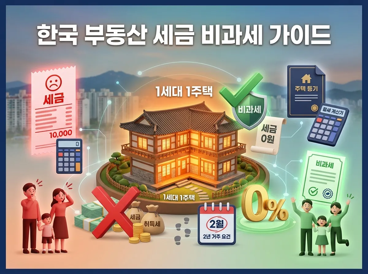 1세대 1주택 비과세 요건 썸네일