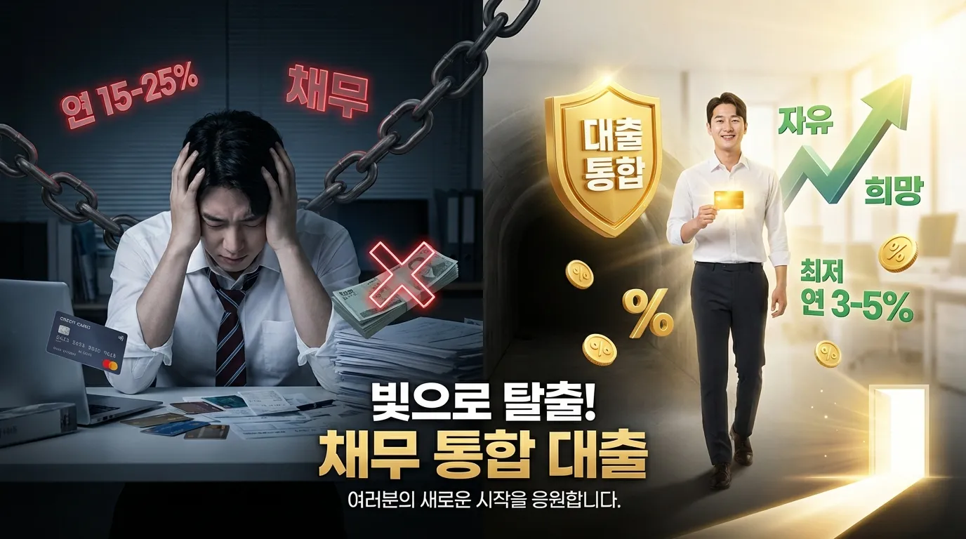 직장인 채무통합 대환대출 썸네일