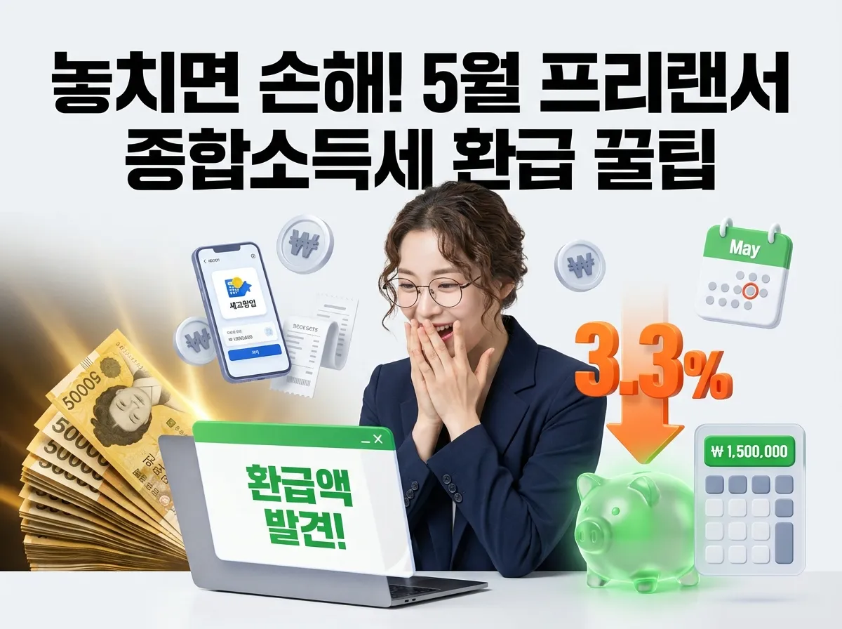 프리랜서 종합소득세 계산법 썸네일