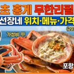 6시 내고향 속초 홍게 무한리필 맛집 창백호선장네 위치·메뉴·가격 총정리 (2026.03.16 방송) 6시 내고향 속초 홍게 썸네일