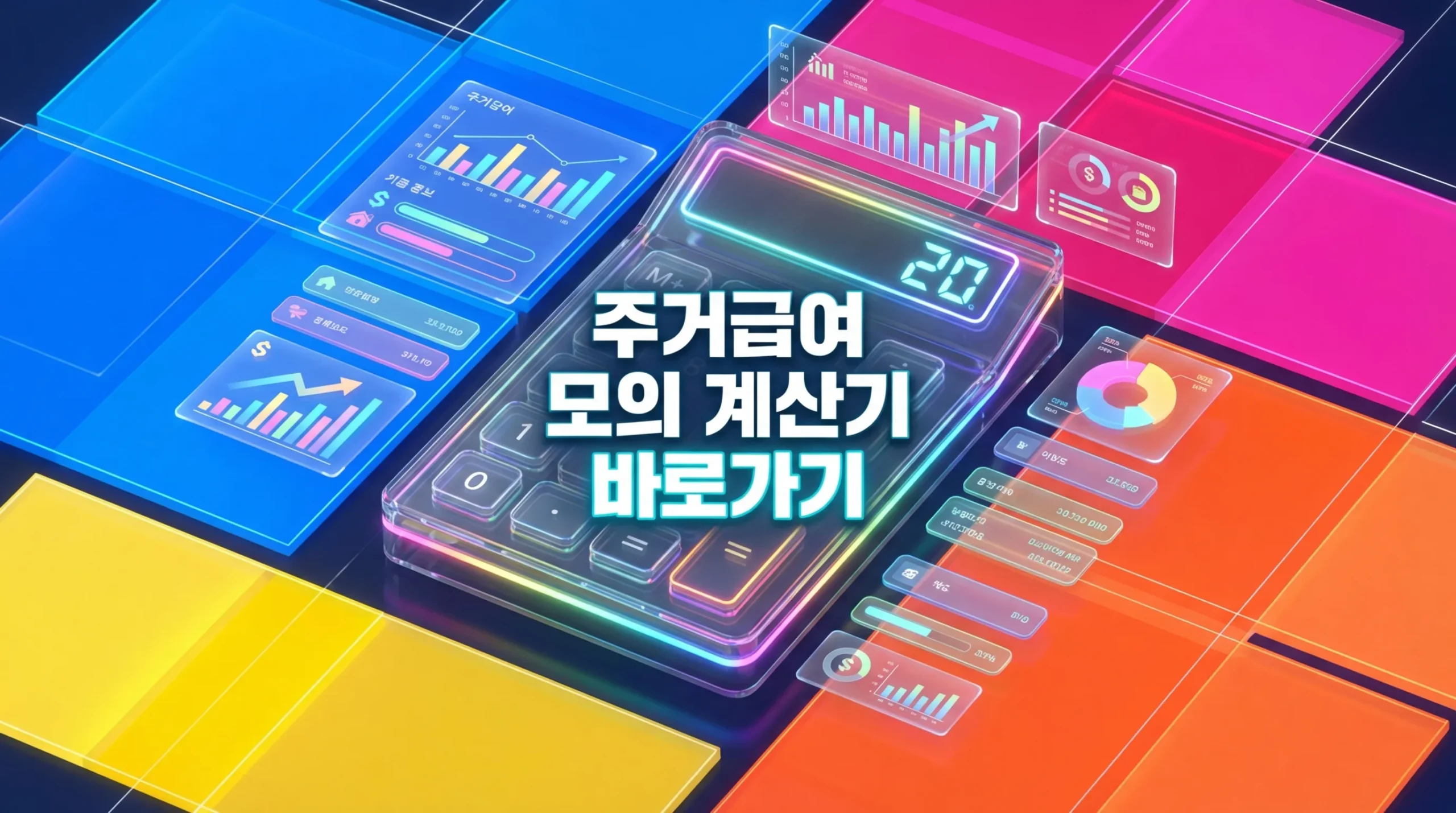 주거급여 모의계산방법