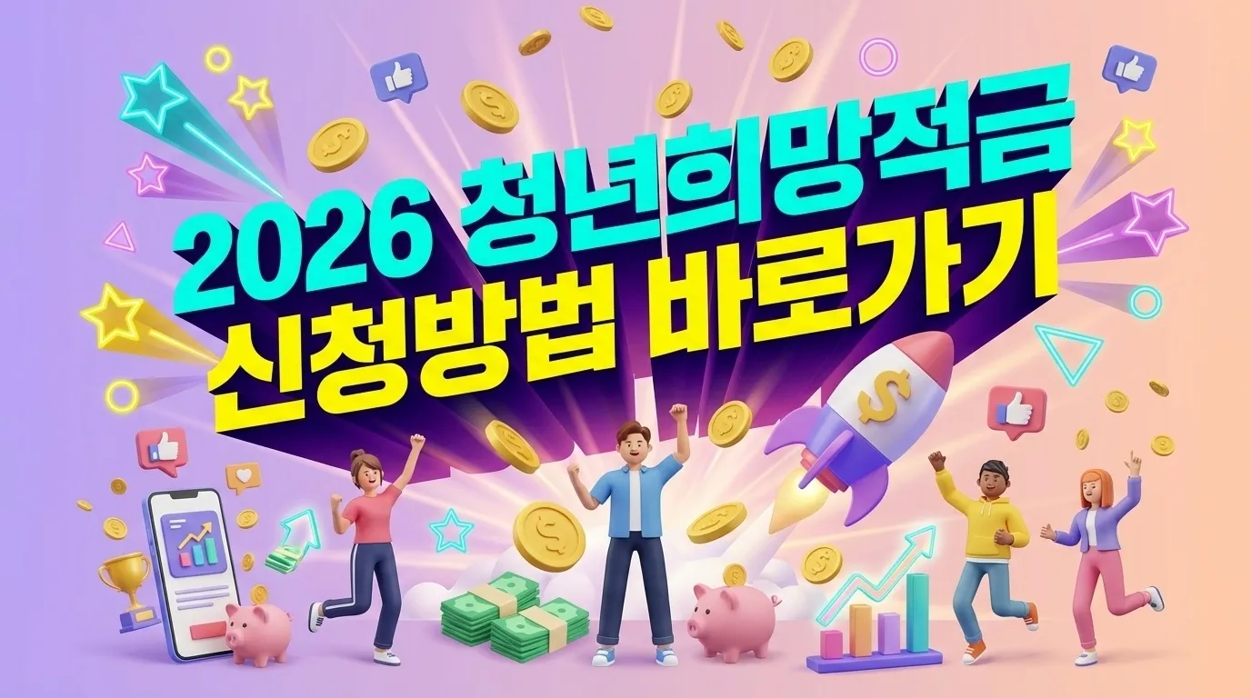 2026 청년희망적금 신청방법 바로가기