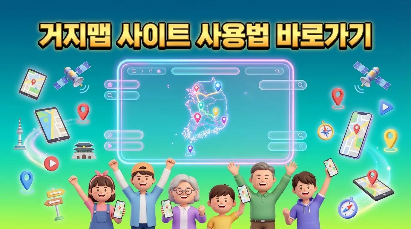 거지맵 사이트 사용법