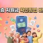 저소득층 지원금 확인방법 바로가기 저소득층 지원금 확인방법 바로가기