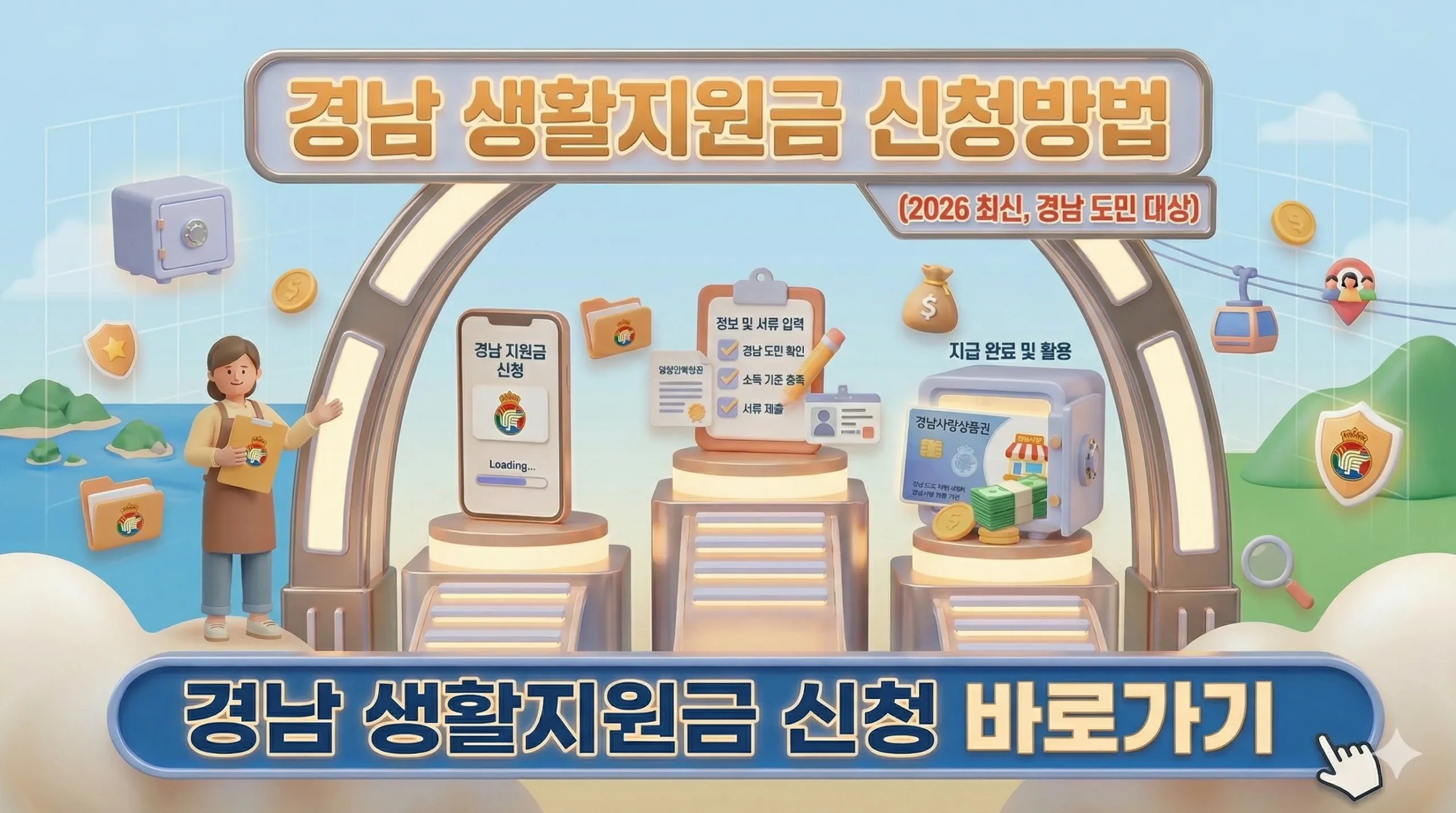 경남 생활지원금 신청방법 썸네일
