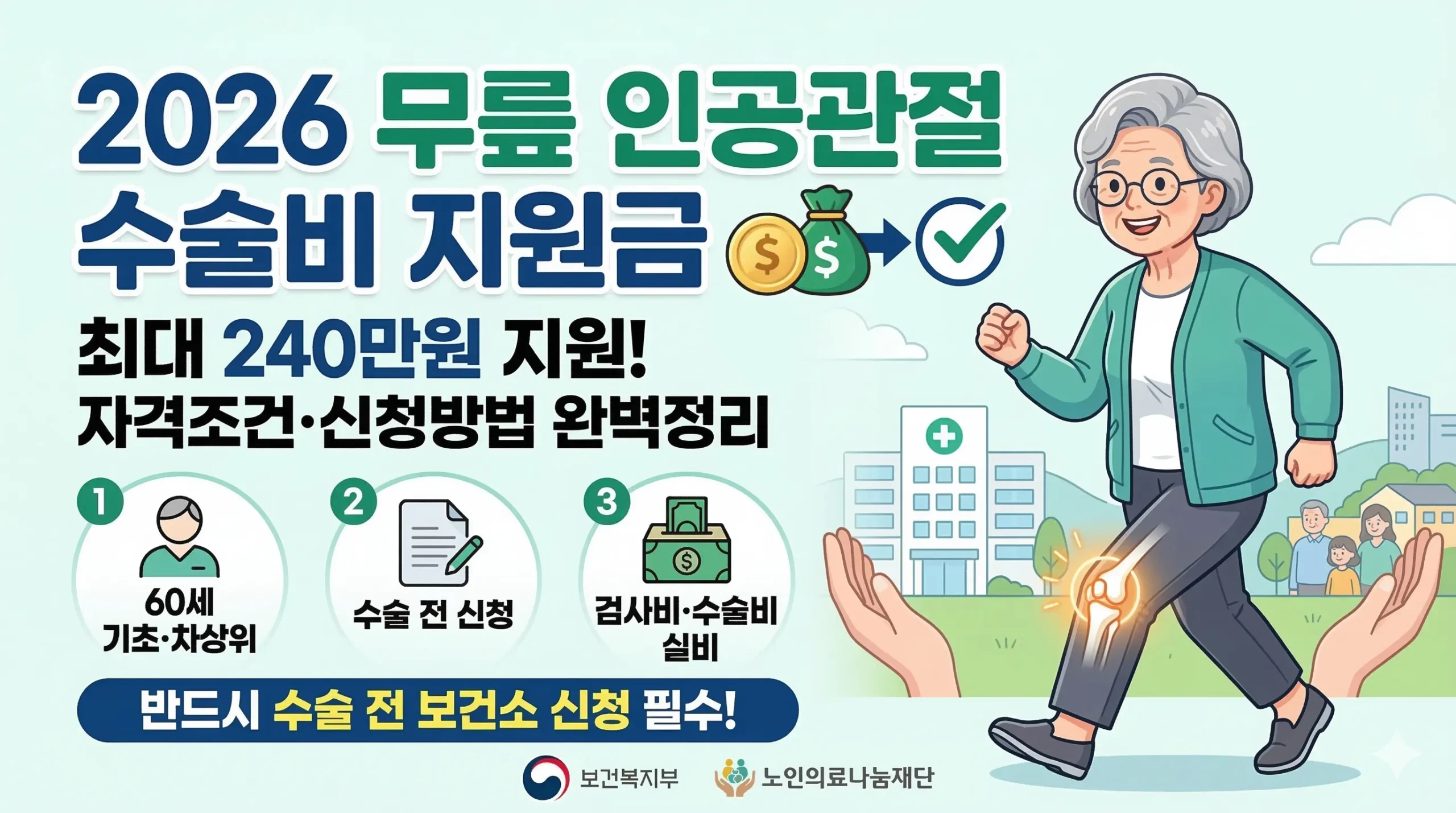 무릎인공관절 지원금 썸네일