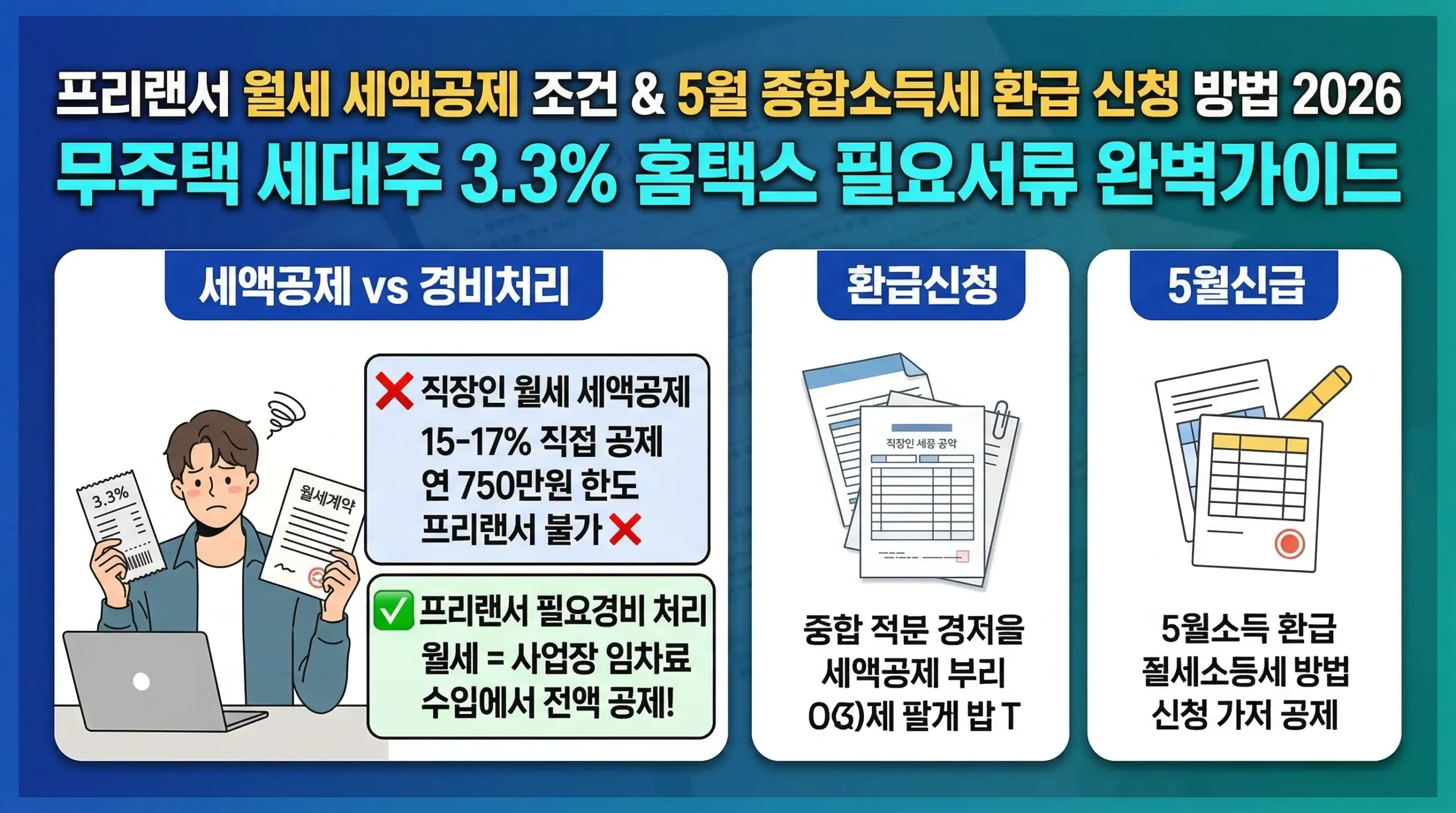 무주택 세대주 프리랜서 썸네일