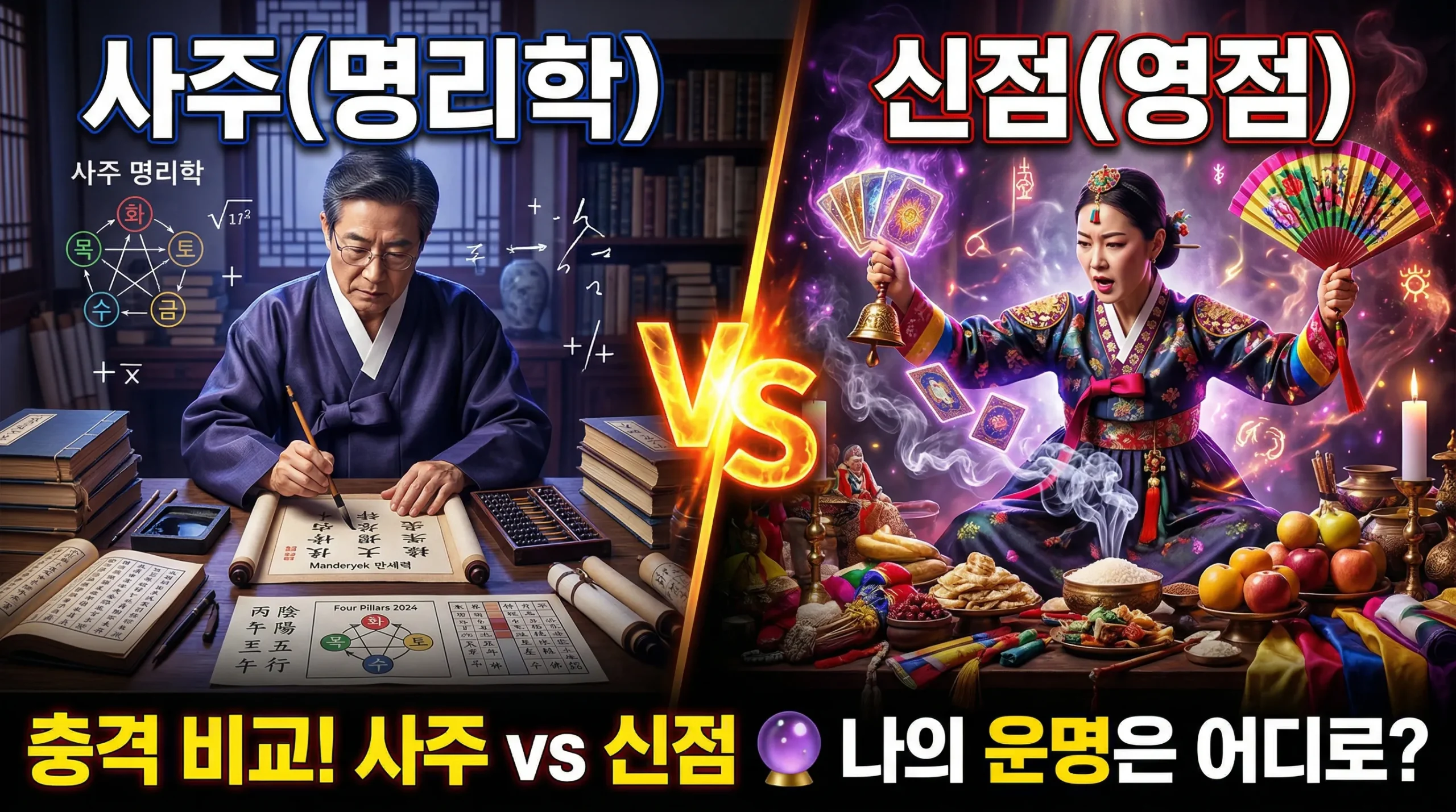 신점 사주 차이점 썸네일