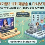 현역가왕3 11회 재방송 썸네일